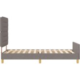  Krevetni okvir Taupe 100x200 cm Tkanina | shoptok.hr