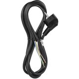  Priključna vrvica PVC 3×1mm črna 2M | Shoptok.si