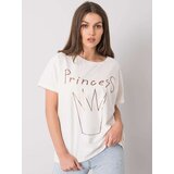 FANCY T-shirt-FA-TS-7121.88P-ecru | Shoptok.si