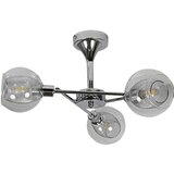 Candellux luster/visilica-ozzo viseća lampa 3X40W E14 hrom providno staklo | Eponuda.com