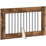  Vrata za pse s postoljem 4 pcs Dimljeni hrast 100 x 60 cm | shoptok.hr