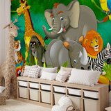  Foto tapeta - Colourful Safari 500x350 Standard | shoptok.hr