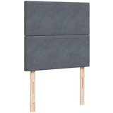  Okvir kreveta s madracima tamnosivi 90x200cm baršunasti | shoptok.hr