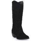 Priv Lab Škornji CAMOSCIO NERO Črna | Shoptok.si