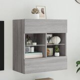  Zidni TV ormarić s LED svjetlima boja hrasta 58,5x30x60,5 cm | shoptok.hr