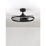 Nova Luce Mat črna kovinska LED zatemnitvena stropna svetilka Lunair – | Shoptok.si