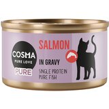  Ekonomično pakiranje Cosma Pure 24 x 80 g - Losos | shoptok.hr