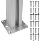  Ograja za koš za smeti Rjava 315 x 85 x 115 cm Aluminij in WPC, (5000241903) | Shoptok.si