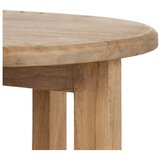 Ixia Okrugao pomoćni stol od masivne indijske lipe ø 40 cm Dala – | shoptok.hr