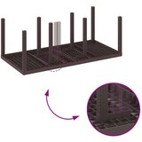  Set za objedovanje od 9 dijelova s jastučićima smeđi poli ratan | shoptok.hr