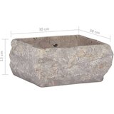  Umivaonik sivi 30 x 30 x 13 cm mramorni | shoptok.hr