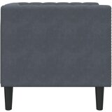  Chesterfield fotelj Drugo Temno siva 71 x 74.5 x 70.5 cm Žamet | Shoptok.si