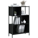  Regal za knjige crni 72x28x109 cm od konstruiranog drva | shoptok.hr