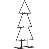  Metalno ukrasno božićno drvce crno 60 cm | shoptok.hr
