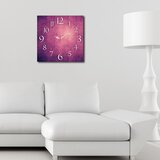 Wallity MDF Zidni sat 40x40cm Šareni