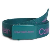 Calvin Klein Jeans Remen smaragdno zelena / tamno zelena / roza