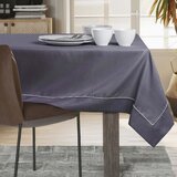 AmeliaHome Stolnjak Empire s manšetom i obrubom 140x300 cm, ljubičasta | shoptok.hr