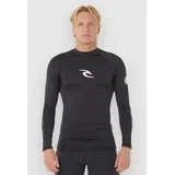 Waves UPF Perf Longsleeve Lycra black