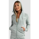 GymBeam Ženska dukserica Limitless Zip Up Eucalypt Cene