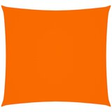 vidaXL Senčno jadro oksford blago kvadratno 4,5x4,5 m oranžno Cene