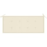  Vrtna klupa dvosjed s jastukom 120 cm masivno drvo eukaliptusa | Eponuda.com