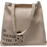 MT Accessoires No Friends oversize canvas bag in white Cijene