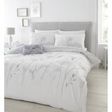 Catherine Lansfield Bela/siva podaljšana posteljnina za zakonsko posteljo 230x220 cm Meadowsweet Floral – | Shoptok.si