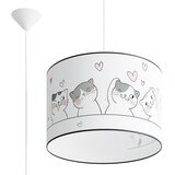 Sollux Lighting Sollux SL.1419 - Dečiji luster na sajli CAT 1xE27/15W/230V, prečnik 40 cm Cene