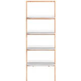 SoBuy Večnamenska knjižna polica 65x39x169 cm HSTR02-HG, (22108386) | Shoptok.si