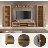 MID.YOU Dnevni Regal Jam, Barva Hrasta, 4-Delni | Shoptok.si