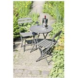 Garden Pleasure Sivi vrtni blagovaonski set za 2 osobe Lugo – | shoptok.hr
