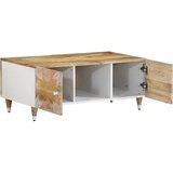  Stolić za kavu 100 x 54 x 40 cm od masivnog drva manga Smeđa | Shoptok.si