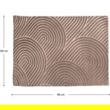 Kondela Preproga, svetlo rjava-sand, 100x150, LUVRE | Shoptok.si
