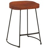  Barski stolci Gavin 2 kom 45 x 38 x 53 od masivnog drva manga | shoptok.hr