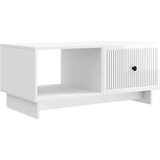  Klubska miza Bela visok sijaj 90 x 50 x 40 cm Inženirski les, (5000295412) | Shoptok.si