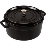 Staub Round Cocotte, 26cm cast iron, black Cijene