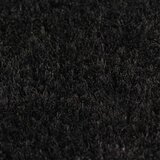  Otirač crni 100 x 200 cm čupavi od kokosovih vlakana | shoptok.hr