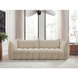 Bobochic Paris Bež sedežna garnitura iz tkanine bouclé 286 cm Azra – | Shoptok.si