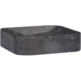 The Living Store Umivalnik črn 40x40x10 cm marmor - Umivalnik, (21750173) Cene