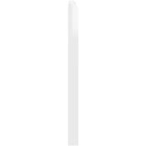  Uzglavlje Bijela visokog sjaja PB - Bijela visokog sjaja 120 cm | shoptok.hr