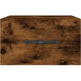  Zidni noćni ormarići 2 kom dimljenog hrasta 35x35x20 cm | shoptok.hr