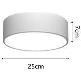  Immax NEO 07204L - LED prigušiva svetiljka RONDATE LED/18W/230V bela Tuya + daljinski upravljač | Eponuda.com