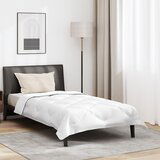 vidaXL Duvet za sve sezone s jastukom Bijelo 155 x 200 cm Mikrofibra | shoptok.hr