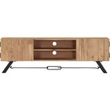 Maison Chic TV omarica - TV stojalo - Televizijska omarica 140x30x45 cm trden akacijev les, (21699020) Cene
