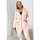 Kesi Long insulated sweatshirt powder pink melange Cijene