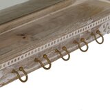 Ixia Zidno ogledalo s okvirom od masivnog drveta 61x38 cm – | shoptok.hr