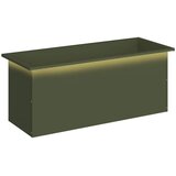 Vrtna posuda za sadnju s LED svjetlom Maslinastozelena - Maslinastozelena 40 x 100 x 40 cm 1 | shoptok.hr