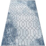 RugsX Preproge Preproga AKRIL VALENCIA 3951 HEXAGON modra / 80x150 cm Modra | Shoptok.si