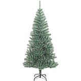  Umjetno božićno drvce 300 LED s kuglicama i snijegom 210 cm | shoptok.hr
