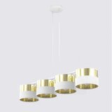  visilica na sajli lux 4xE27/15W/230V bela/zlatna | Eponuda.com